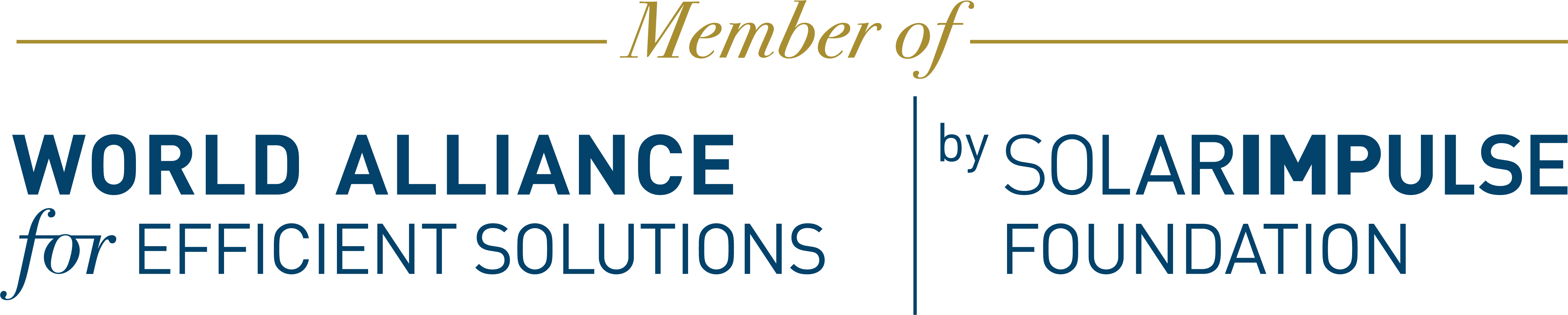 Solar Impulse Efficient Solutions Membership Badge
